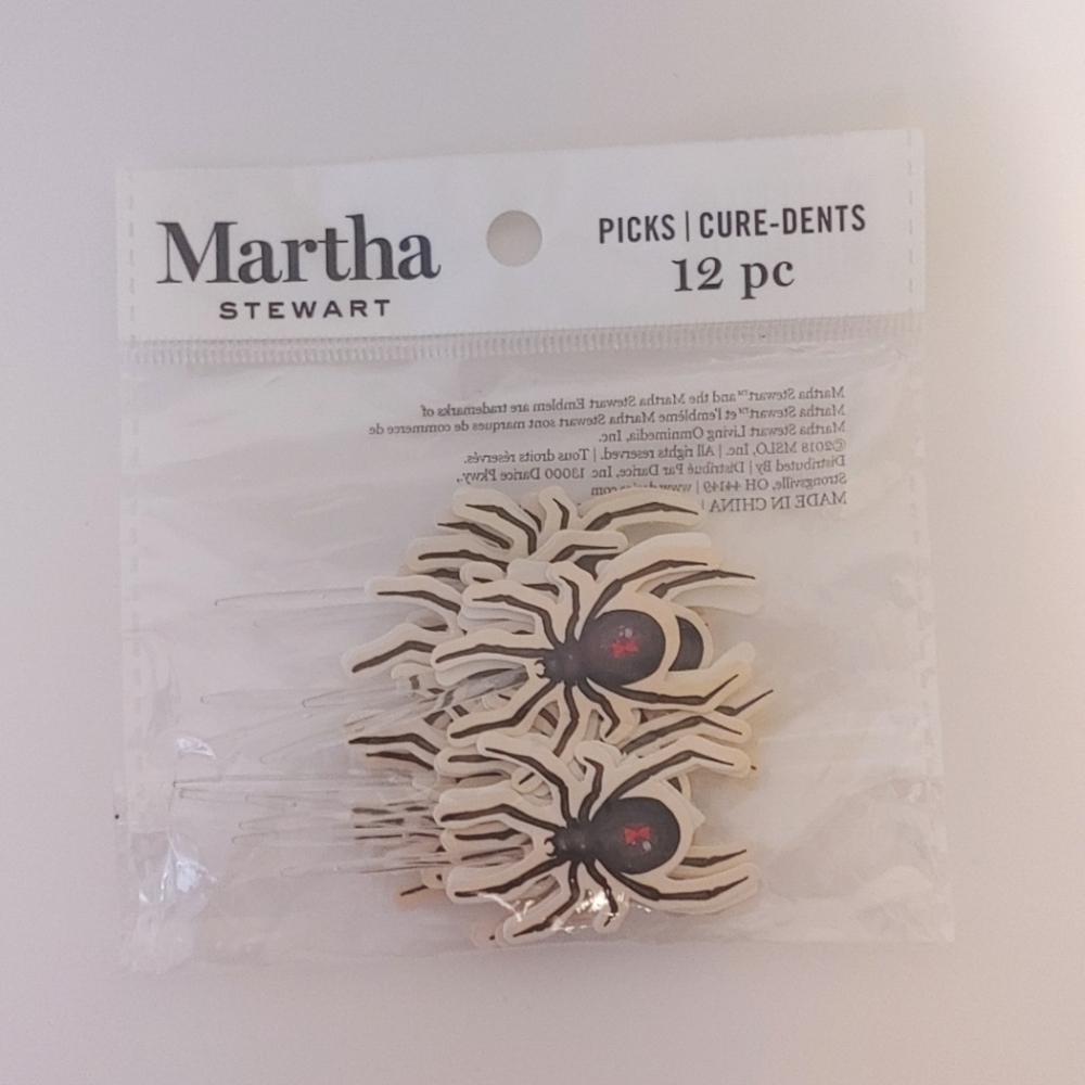🕷️Spider picks/ Cupcake toppers